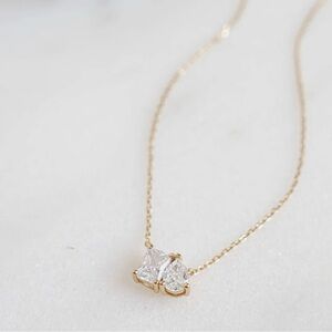 Toi rt Moi 925+14k Gold Plated Necklace